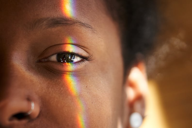 Close-up of a woman's eye